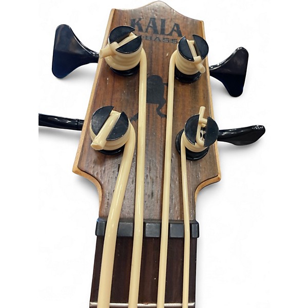 Used Kala Exotic Mahogany U-Bass 2 Tone Sunburst Acoustic Bass Guitar