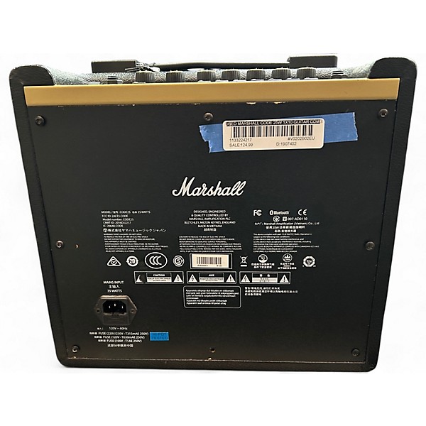 Used Marshall CODE 25W 1x10 Guitar Combo Amp