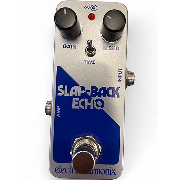 Used Electro-Harmonix SLAP-BACK ECHO Effect Pedal