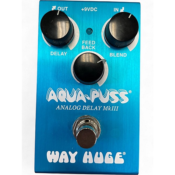 Used Way Huge Electronics WHE701 Aqua Puss Analog Delay Effect Pedal