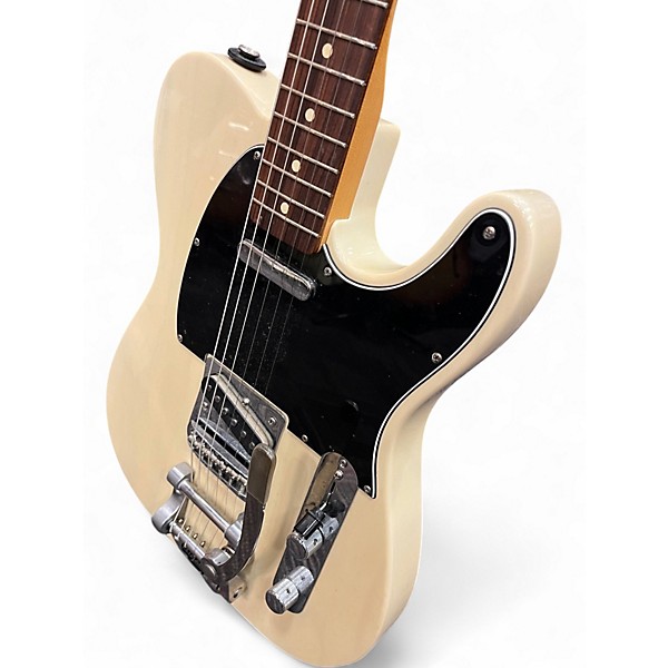 Used Fender Vintera 70s Telecaster Road Worn Olympic White Solid Body Electric Guitar