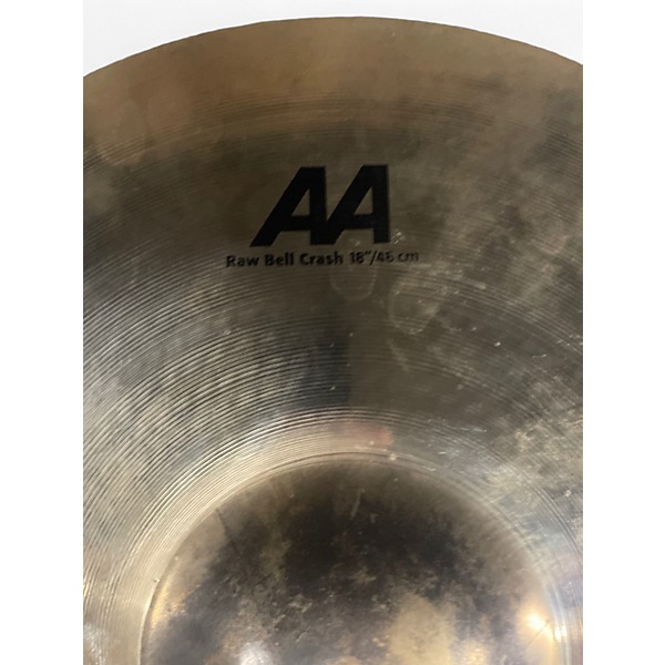 Used SABIAN 18in AA Raw Bell Cymbal