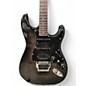 Vintage 1980s Fender st 656 Contemporary Black Solid Body Electric Guitar