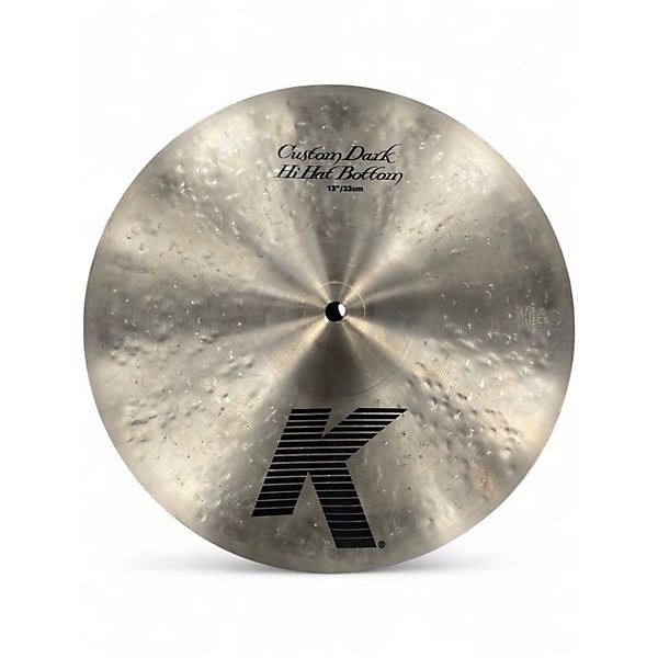 Used Zildjian 13in K Custom Dark Hi Hat Pair Cymbal