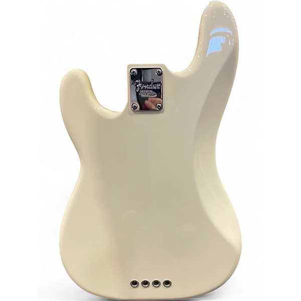 Used Fender American Professional Precision Bass Cream Electric Bass Guitar