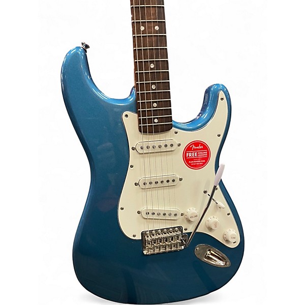 Used 2021 Squier Classic Vibe 1960S Stratocaster Lake Placid Blue Solid Body Electric Guitar