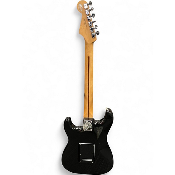 Used Fender Player Stratocaster Black Solid Body Electric Guitar