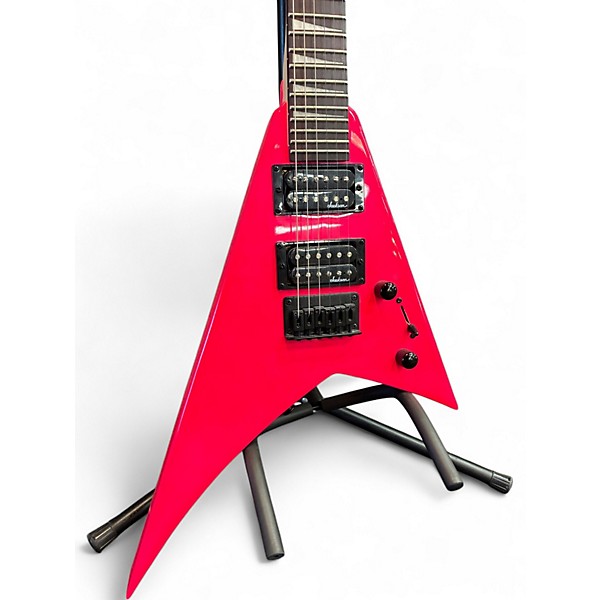 Used Jackson JS1X Minion Pink Solid Body Electric Guitar