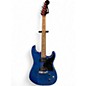 Used Squier Strat-O-Sonic Blue Solid Body Electric Guitar thumbnail