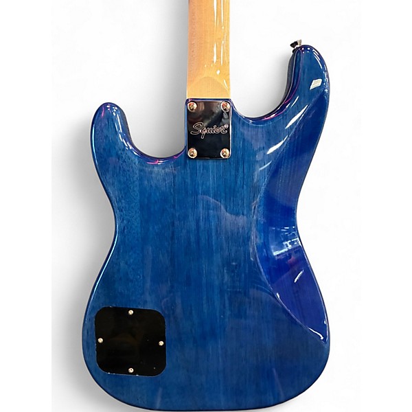 Used Squier Strat-O-Sonic Blue Solid Body Electric Guitar