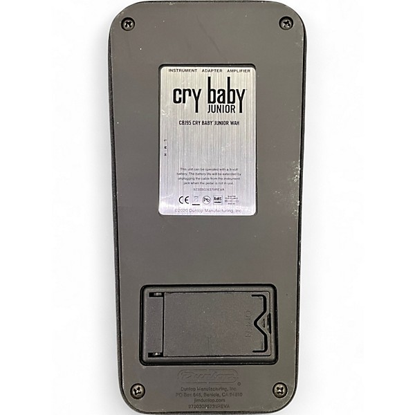 Used Dunlop CRY BABY JUNIOR Effect Pedal