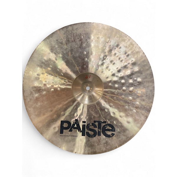 Used Paiste 18in Alpha Crash Cymbal