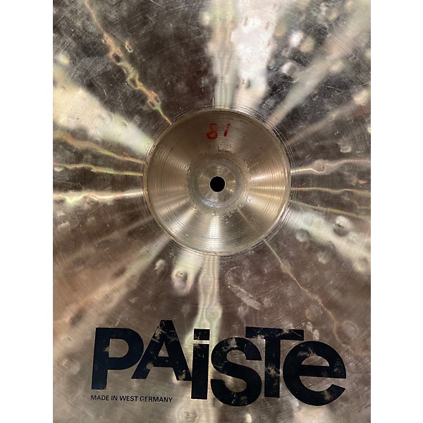 Used Paiste 18in Alpha Crash Cymbal