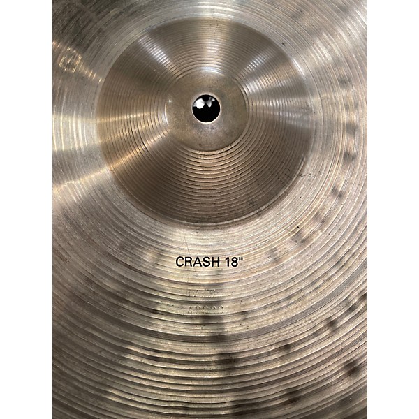 Used Paiste 18in Alpha Crash Cymbal