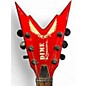 Used 2007 Dean Dime Razorback Red Solid Body Electric Guitar
