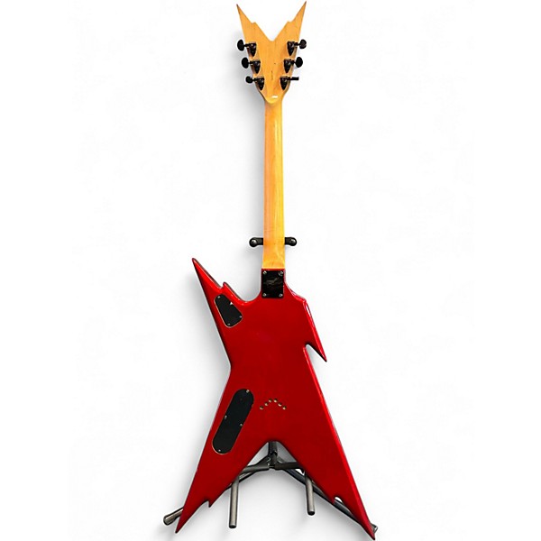 Used 2007 Dean Dime Razorback Red Solid Body Electric Guitar