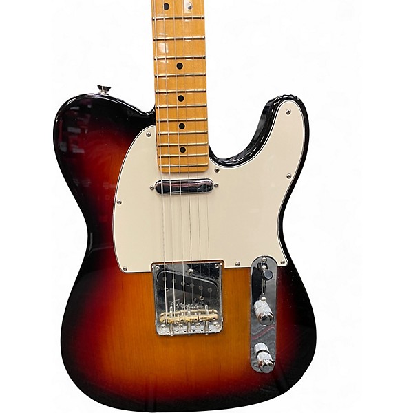 Used Fender American Professional II Telecaster 3 Tone Sunburst Solid Body Electric Guitar