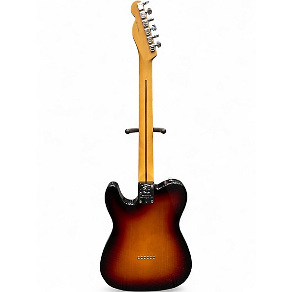 Used Fender American Professional II Telecaster 3 Tone Sunburst Solid Body Electric Guitar