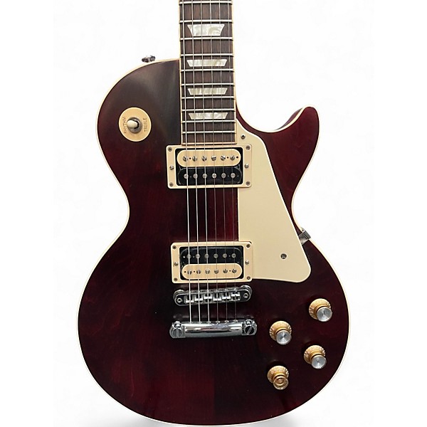 Used Gibson Les Paul Traditional Pro V Satin Red Solid Body Electric Guitar