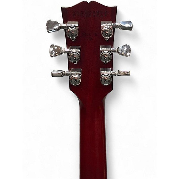 Used Gibson Les Paul Traditional Pro V Satin Red Solid Body Electric Guitar