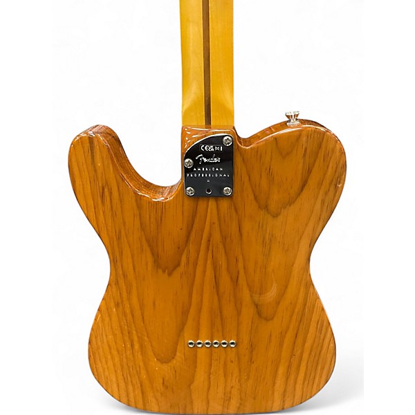 Used Fender American Professional II Telecaster BURNT PINE Solid Body Electric Guitar