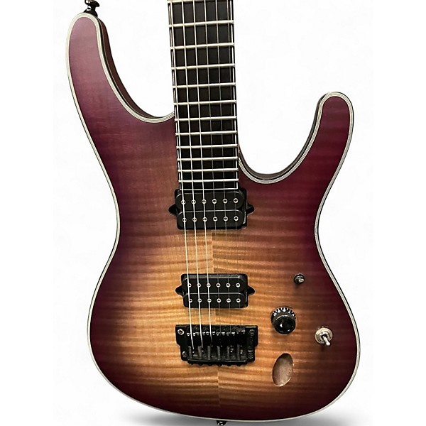Used Ibanez SIX6FDFM Purple Solid Body Electric Guitar