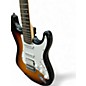 Used Donner STANDARD 2 Tone Sunburst Solid Body Electric Guitar