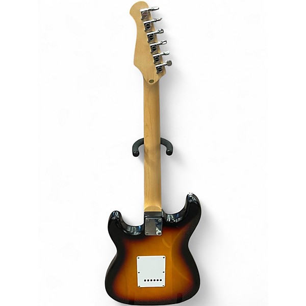 Used Donner STANDARD 2 Tone Sunburst Solid Body Electric Guitar