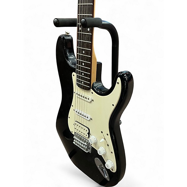 Used Squier Affinity Stratocaster Black and White Solid Body Electric Guitar