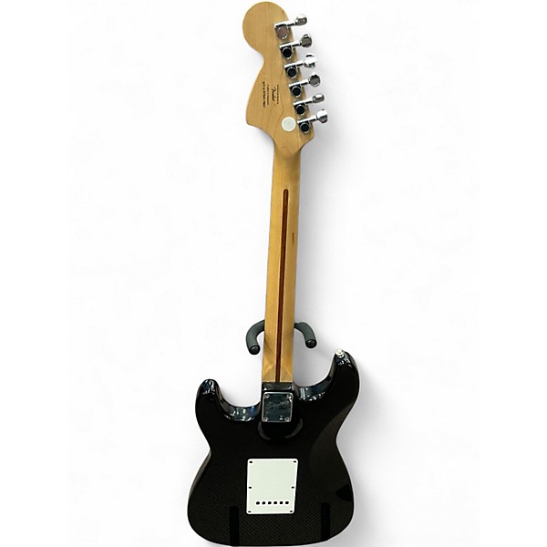Used Squier Affinity Stratocaster Black and White Solid Body Electric Guitar