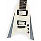 Used Kramer Nite-V Plus Alpine White Solid Body Electric Guitar