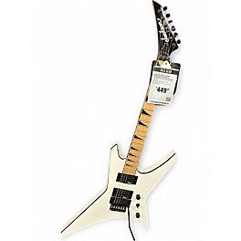 Used Jackson JS Series Warrior Alpine White Solid Body Electric Guitar