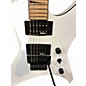 Used Jackson JS Series Warrior Alpine White Solid Body Electric Guitar