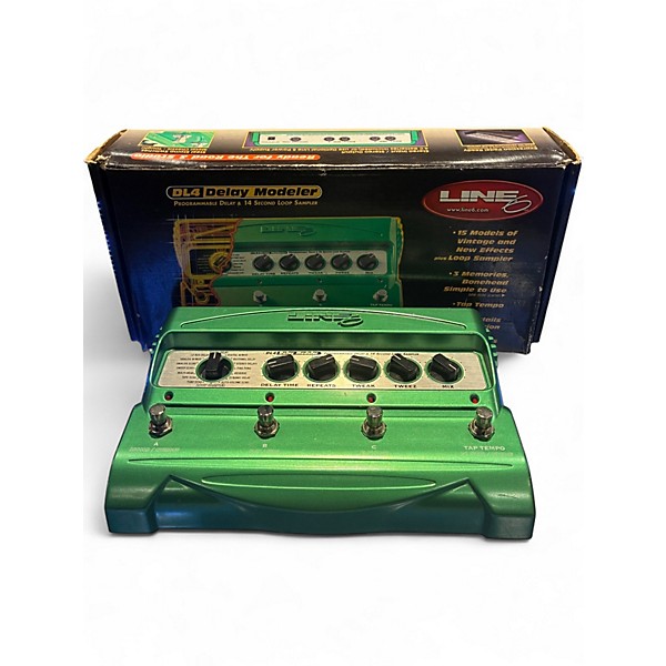 Used Line 6 DL4 Delay Modeler Effect Pedal