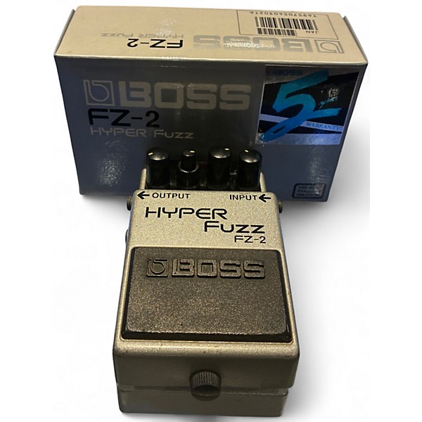 Used BOSS FZ2 Hyper Fuzz Effect Pedal