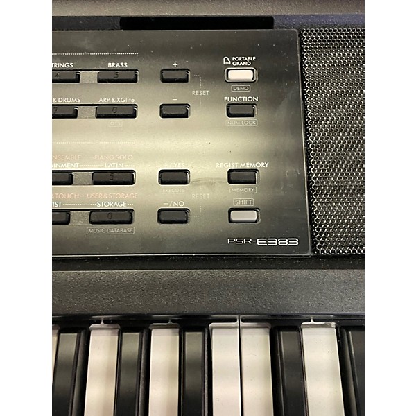 Used Yamaha PSR E383 Portable Keyboard