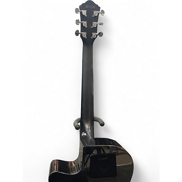 Used Ibanez AEG50 Black Acoustic Electric Guitar