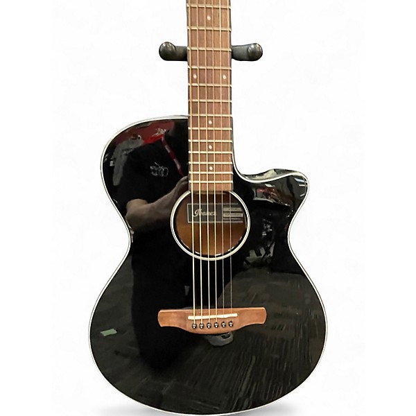 Used Ibanez AEG50 Black Acoustic Electric Guitar