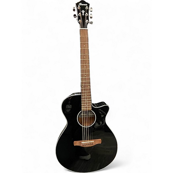 Used Ibanez AEG50 Black Acoustic Electric Guitar