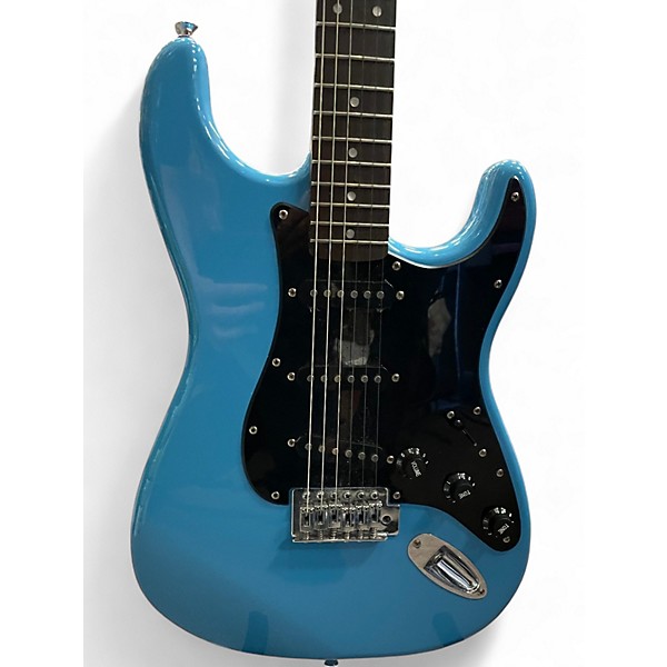 Used Squier Sonic Stratocaster California Blue Solid Body Electric Guitar