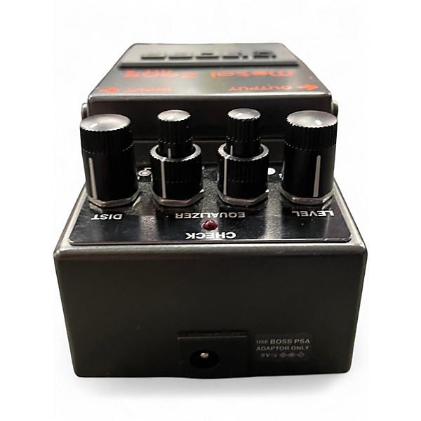 Used BOSS MT2 Metal Zone Distortion Effect Pedal