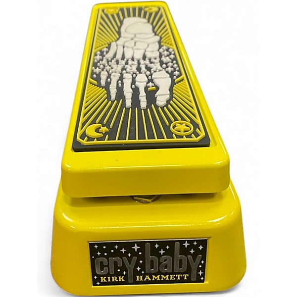 Used Dunlop KH95Y Kirk Hammett Signature Cry Baby Wah Effect Pedal