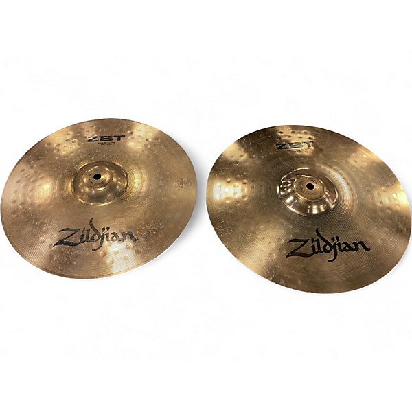 Used Zildjian 14in ZBT Hi Hat Pair Cymbal