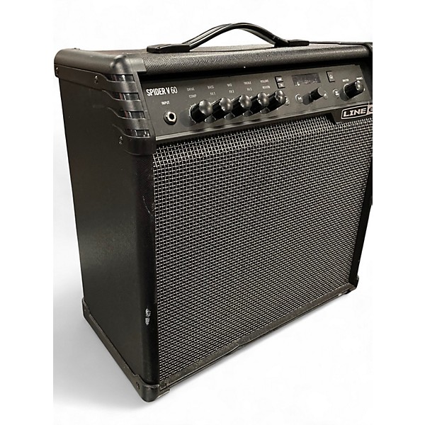 Used Line 6 Spider V 60 1x10 Guitar Combo Amp