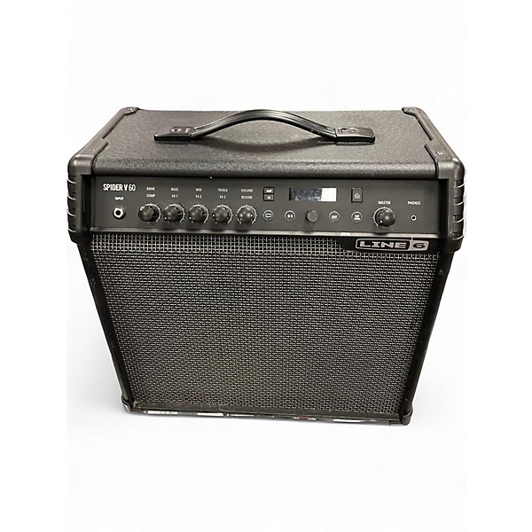 Used Line 6 Spider V 60 1x10 Guitar Combo Amp