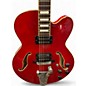 Used Ibanez AFS75T Artcore Red Hollow Body Electric Guitar