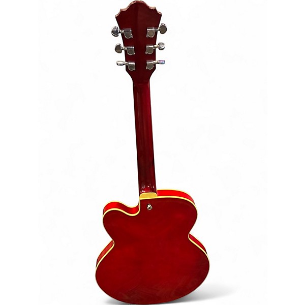 Used Ibanez AFS75T Artcore Red Hollow Body Electric Guitar