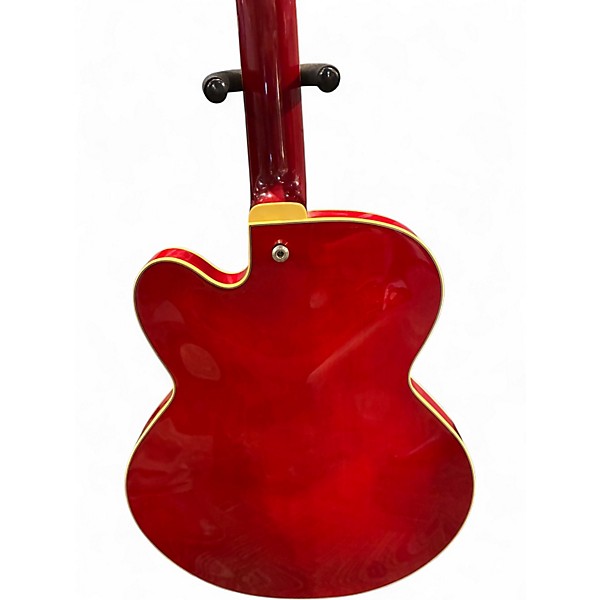 Used Ibanez AFS75T Artcore Red Hollow Body Electric Guitar