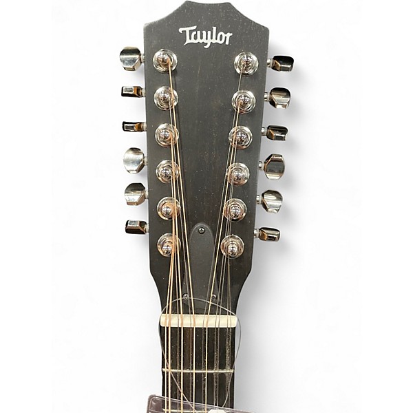 Used Taylor 254CE PLUS Natural 12 String Acoustic Electric Guitar