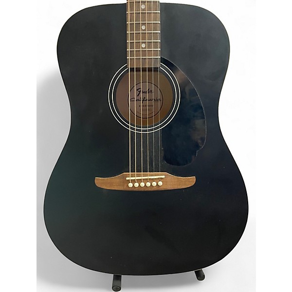 Used Fender Redondo Black Acoustic Electric Guitar